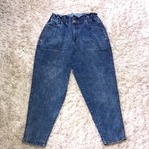 Vintage America Super High Waisted Mom Jeans 14